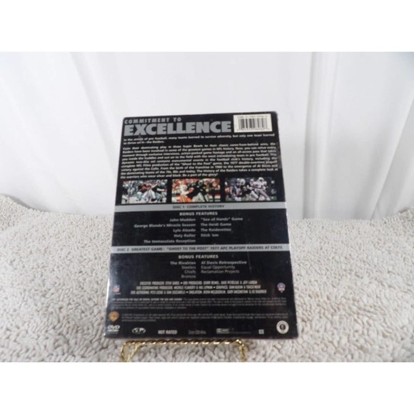 The Complete History of the Oakland Raiders (DVD, 2004). New - Picture 2 of 3